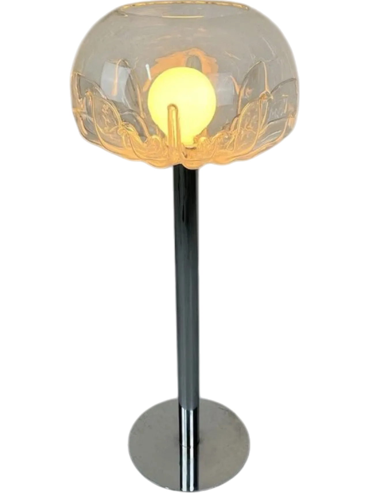 Zinnia floor lamp by Toni Zuccheri for Veart, 1960s 12