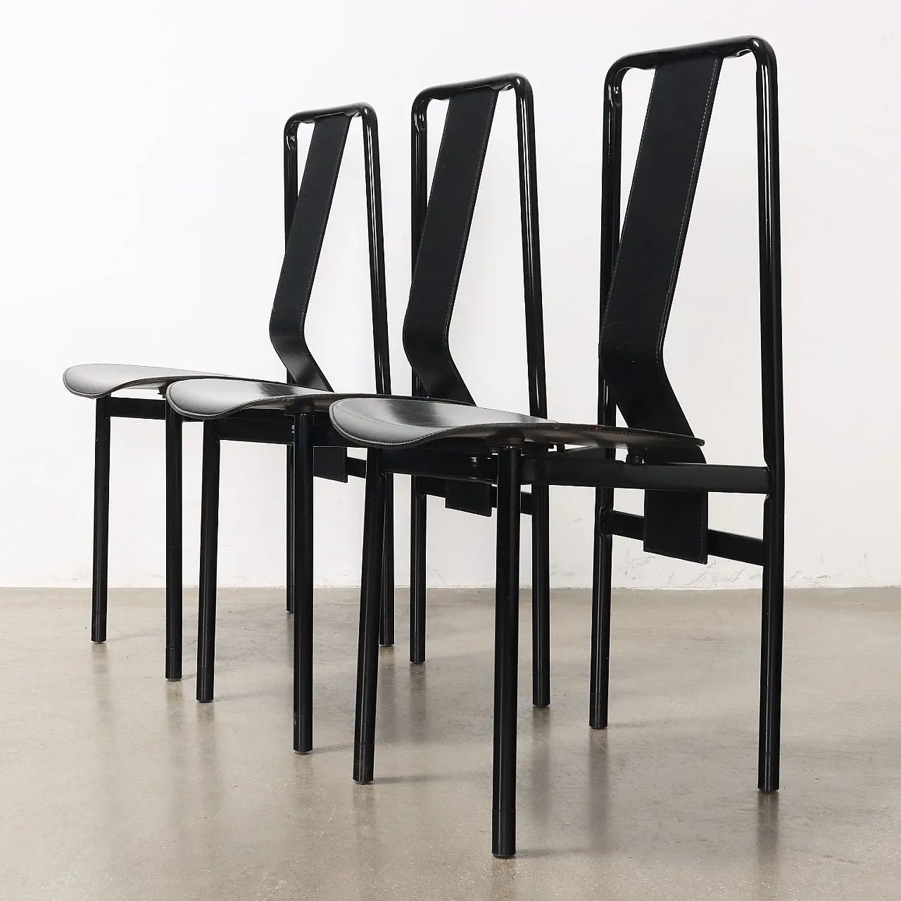 6 Irma Chairs by Achille Castiglioni for Zanotta, 1980s 3