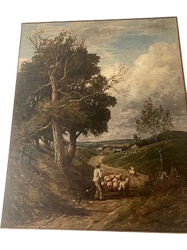 Paesaggio pastorale, '800