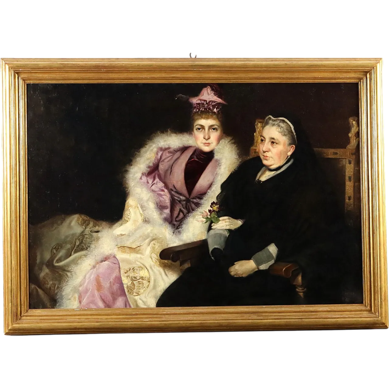 Double Female portrait, 19th century 11