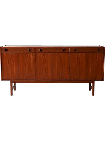 Sideboard scandinavo con ante a battente, anni '60