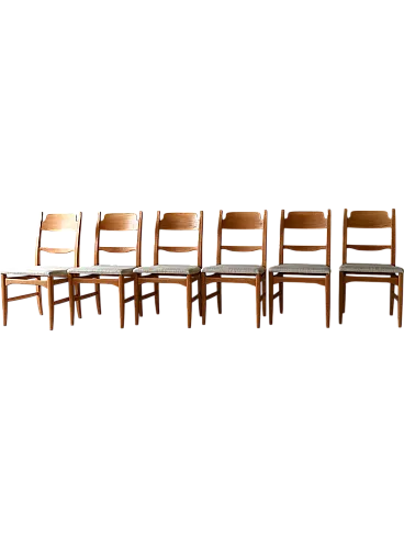 6 chairs by Carl Malmsten, 60s