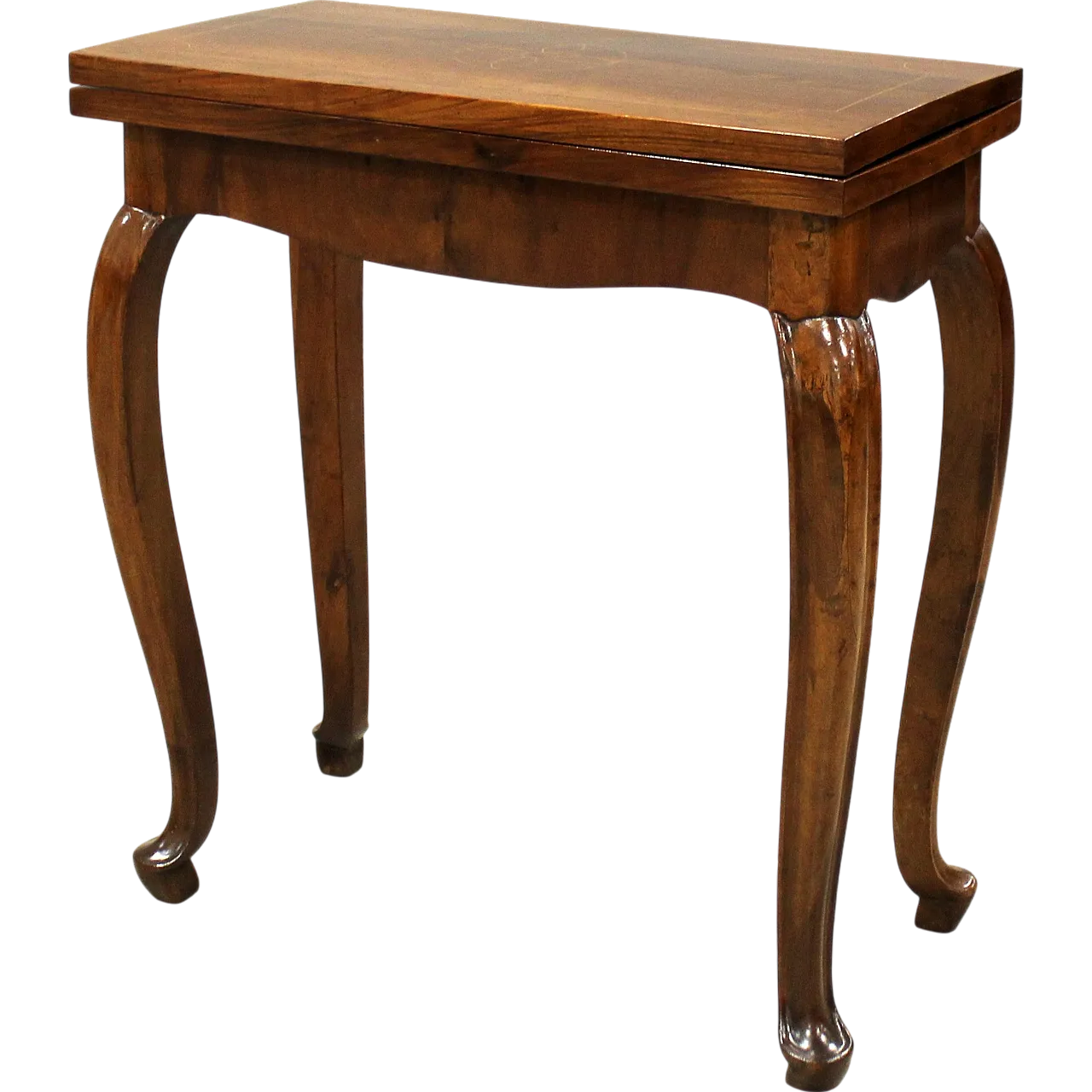 Louis XV inlaid walnut table in inlaid walnut,  '700 16