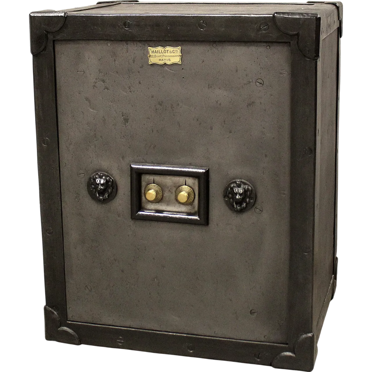 Iron safe, late 19th century 12