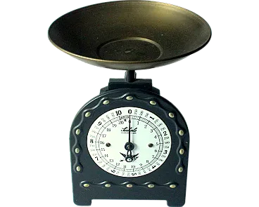 Old Soehnle metal kitchen scale, 60s