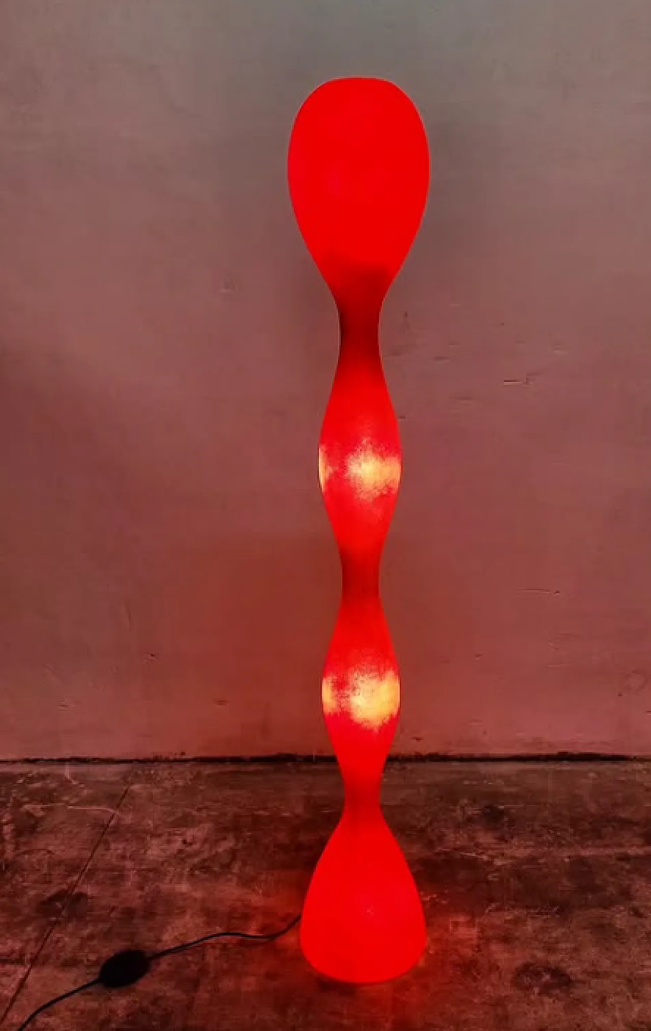 Yoga floor lamp by Guglielmo Berchicci for Kundalini, 1990s 4